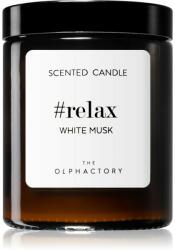 Ambientair The Olphactory White Musk lumânare parfumată (brown) Relax 135 g