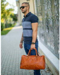 Italy Fashion Valódi bőr utazótáska M8923 (M8923_lightbrown)