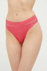 Calvin Klein Underwear tanga culoarea roz PPYX-BID1NL_30X