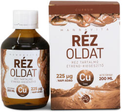 Mannavita Réz oldat 225g / napi adag, 200ml - DOBOZOS + 50 ml pumpás üveg