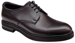 ALEXANDER Pantofi barbati, casual, piele naturala, Negru, Ultra Confort, ALEXANDER 14 (ROME14)