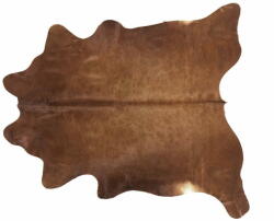 Beliani Aranybarna bőrszőnyeg 3-4 m2 NASQU