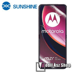 SUNSHINE MOTOROLA Razr 40 Ultra, SUNSHINE Hydrogel TPU képernyővédő fólia, Ultra Clear, Önregenerá (SUNS248531)