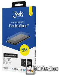 3mk Protection Apple iPhone 14 Pro Max, 3MK FLEXIBLE GLASS MAX flexibilis üvegfólia, 1db, 7H, 0, 2mm, Telj
