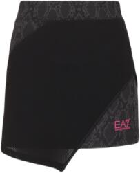 EA7 Fustă tenis dame "EA7 Woman Jersey Miniskirt - black python