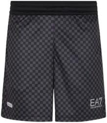 EA7 Pantaloni scurți tenis bărbați "EA7 Man Jersey Shorts - Negru