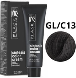 Black Professional Line Sintesis Color Cream - Tartós hajfesték Glam Colors Grigio New York GL-C13 100ml