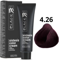 Black Professional Line Sintesis Color Cream - Tartós hajfesték 4.26 100ml