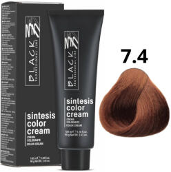 Black Professional Line Sintesis Color Cream - Tartós hajfesték 7.4 100ml