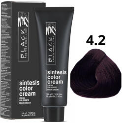 Black Professional Line Sintesis Color Cream - Tartós hajfesték 4.2 100ml