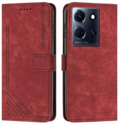 STRIPE Husă portofel cu curea Infinix Note 30 / Note 30 5G roșu