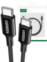 UGREEN 15276 2 x USB-C Kábel, 1, 5m (fekete)