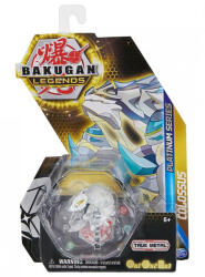 Spin Master Figurina Bakugan Legends Platinum Series - Colossus, Transparent, 10 cm, 6 ani+ (20140304)