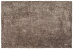 Beliani Világosbarna hosszú szálú szőnyeg 140 x 200 cm EVREN