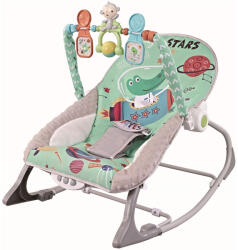 Chipolino Scaunel balansoar Chipolino Baby Spa green - cosuletulcujucarii Sezlong balansoar bebelusi