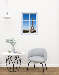 4 Decor Sticker fereastra - Turnul Eiffel Decoratiune camera copii
