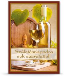 Ars Una alkalmi extra borítékos képeslap F boros-születésnapi 3518 (30063518)