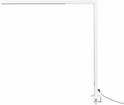 Beliani Fehér fém LED asztali lámpa 120 cm OCTANT