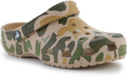Crocs UNISEX slippers Classic Printed Camo Clog - multikolor Verde