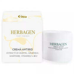 Herbagen Crema antirid cu extrate de musetel galbenele si sunatoare - 100 ml