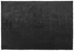 Beliani Fekete hosszú szálú szőnyeg 140 x 200 cm EVREN