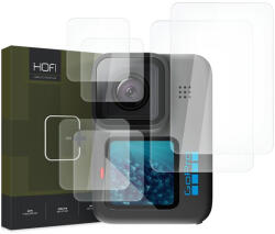 Hofi Set 6 Folii de Protectie, Hofi, 2x Display Spate, 2x Display Fata, 2x Lentila GoPro Hero 9/10/11/12 (32469-HOFI)