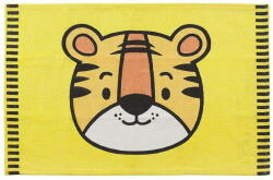Beliani Sárga tigrises gyerekszobaszőnyeg 60 x 90 cm RANCHI