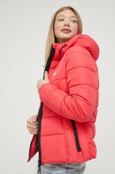 Superdry rövid kabát női, rózsaszín, téli - rózsaszín XS - answear - 29 990 Ft