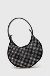 Patrizia Pepe bőr táska fekete - fekete Univerzális méret - answear - 209 990 Ft