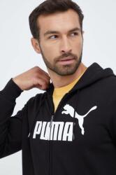 PUMA felső fekete, férfi, nyomott mintás, kapucnis - fekete S - answear - 14 990 Ft