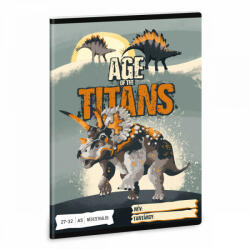 Ars Una Age of the Titans A/5 négyzetrácsos 32 lap (53632616)