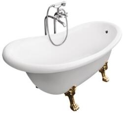 Besco Cada freestanding retro Besco Otylia 170x77cm picioare gold (OTL17077WBR)
