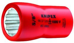 KNIPEX VDE dugókulcs 3/8" 9/16" 12-szög (98 37 9/16")