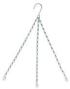 Nature galvanizált lánc 45 cm, fekete (6070143) (10000882)