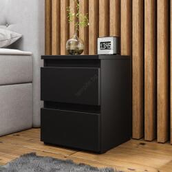 MIRJAN 24 Нощно шкафче MALWA 40x40 см матов черен (MJ0054)