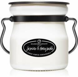 Milkhouse Candle . Creamery Jasmine & Honeysuckle illatgyertya Cream Jar 142 g