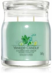 Yankee Candle Cucumber Mint Cooler lumânare parfumată Signature 368 g