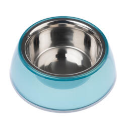 TIAKI TIAKI csúszásmentes etetőtál kutyáknak, macskáknak, átlátszó kék- 850 ml, Ø 21 cm