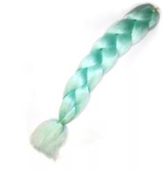 CODA'S Hair Jumbo Braid Műhaj 120cm, 100gr/csomag - Világos türkizkék