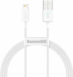 Baseus Superior Series Cable USB to iPhone 2.4A, Fehér, 1m (CALYS-A02)