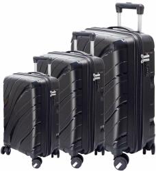 Dollcini Dollcini, Világjáró Bőrönd ，3db-os Bőrönd szett，20"，24"，28", (357890-159D)