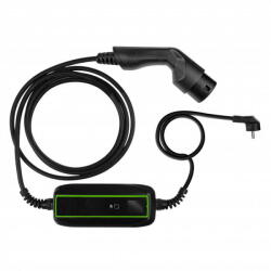 Green Cell Cablu de incarcare Green Cell pentru masini electrice si hibrizi PowerCable EV16 3, 6kW 10/16A 6, 5m Schuko pentru Tip 2 (32797)