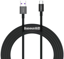 Baseus USB-USB-C Baseus Superior sorozatú kábel, 66 W, 2 m (fekete)