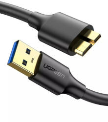 UGREEN US130 USB 3.0 - micro USB 3.0 kábel 2m (fekete) - mobilehome