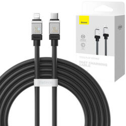 Baseus Fast Charging kábel Baseus USB-C to Coolplay Series 2m, 20W (black)