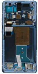 Motorola 5D68C22011 Gyári Motorola Edge 40 Pro OLED kijelző érintővel Kék kerettel előlap (5D68C22011)