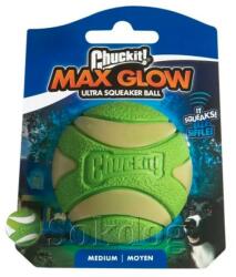 Chuckit! Max Glow Ultra Squeaker ball, M