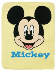 Disney Mickey pamut gumis lepedő babaágyhoz - Sárga mosoly fej