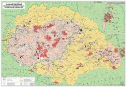 Stiefel Magyar néprajzi térkép DUO könyöklő (33177K)