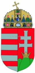 Stiefel A Magyar Köztársaság címere fémléccel A3 méretben, iskolai oktatótabló (11210FL)